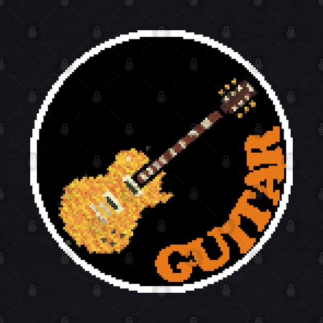Rock Battle Card Game Guitar Icon by gkillerb